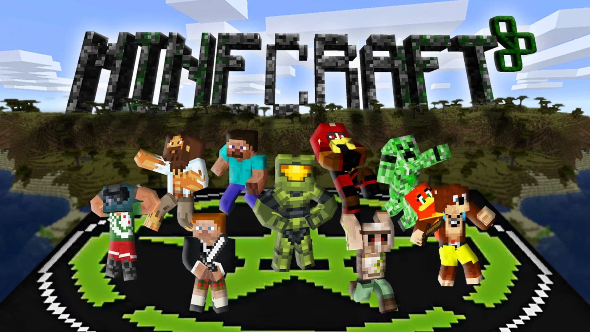 Let's Play Minecraft with Geoff, Jack, Michael, Gavin and Ray