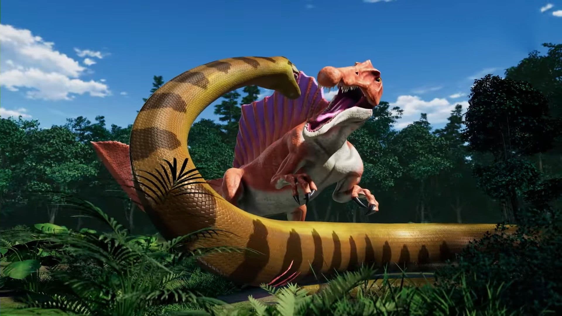 Tyrannosaurus VS Lion