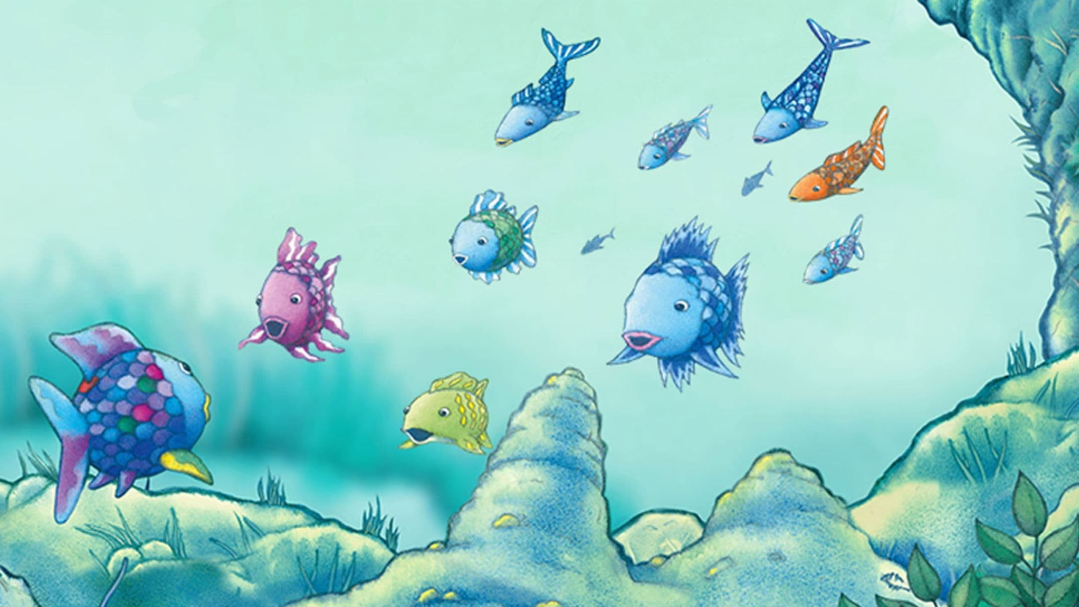 Rainbow Fish and the New Girl at School