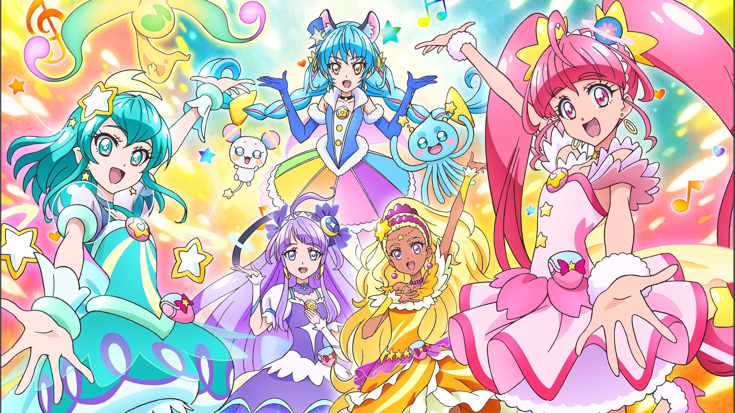 Glitterific~☆ Shining In Space, Cure Star Is Born!