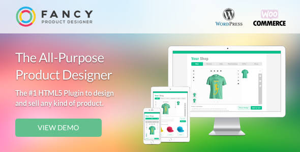 Fancy Product Designer 6.4.5 – WooCommerce WordPress Free Download (Nulled)