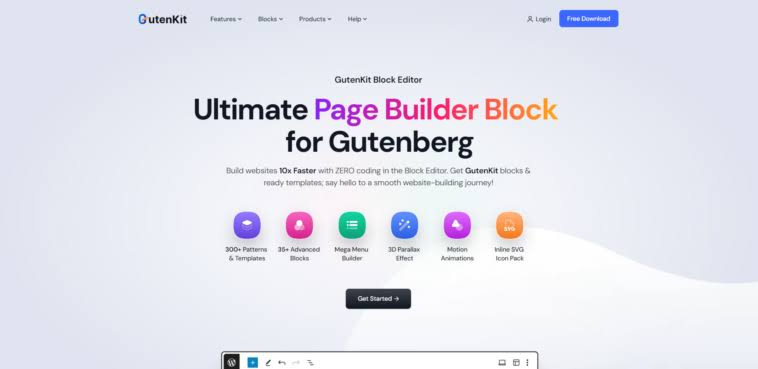 GutenKit Blocks Pro 2.2.0 – Gutenberg Block Builder