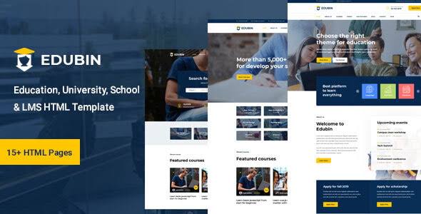 Edubin 9.3.15 – Education WordPress Theme Edubin 9.3.15 – Education WordPress Theme