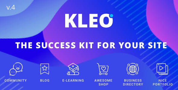 KLEO 5.4.4 – Community Focused & Multi-Purpose BuddyPress WordPress Theme